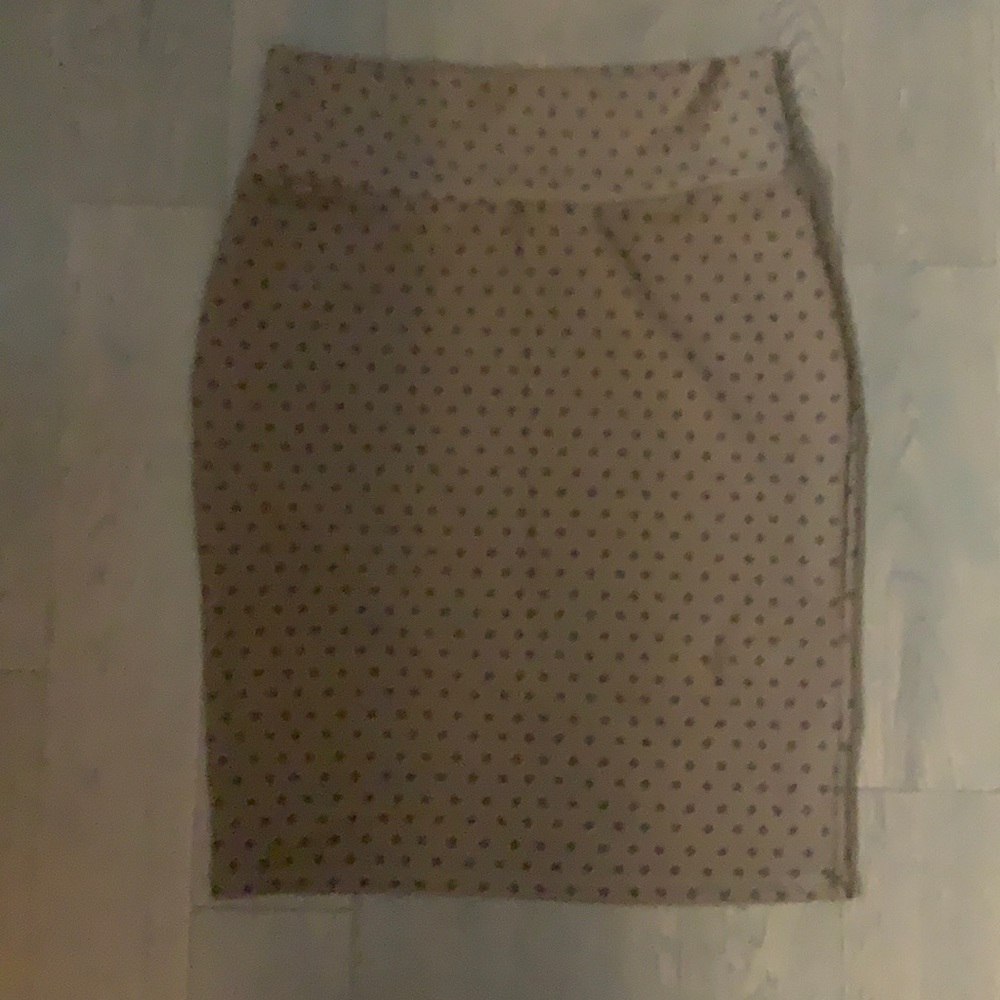 NWOT LulaRoe Brown Cassie pencil skirt